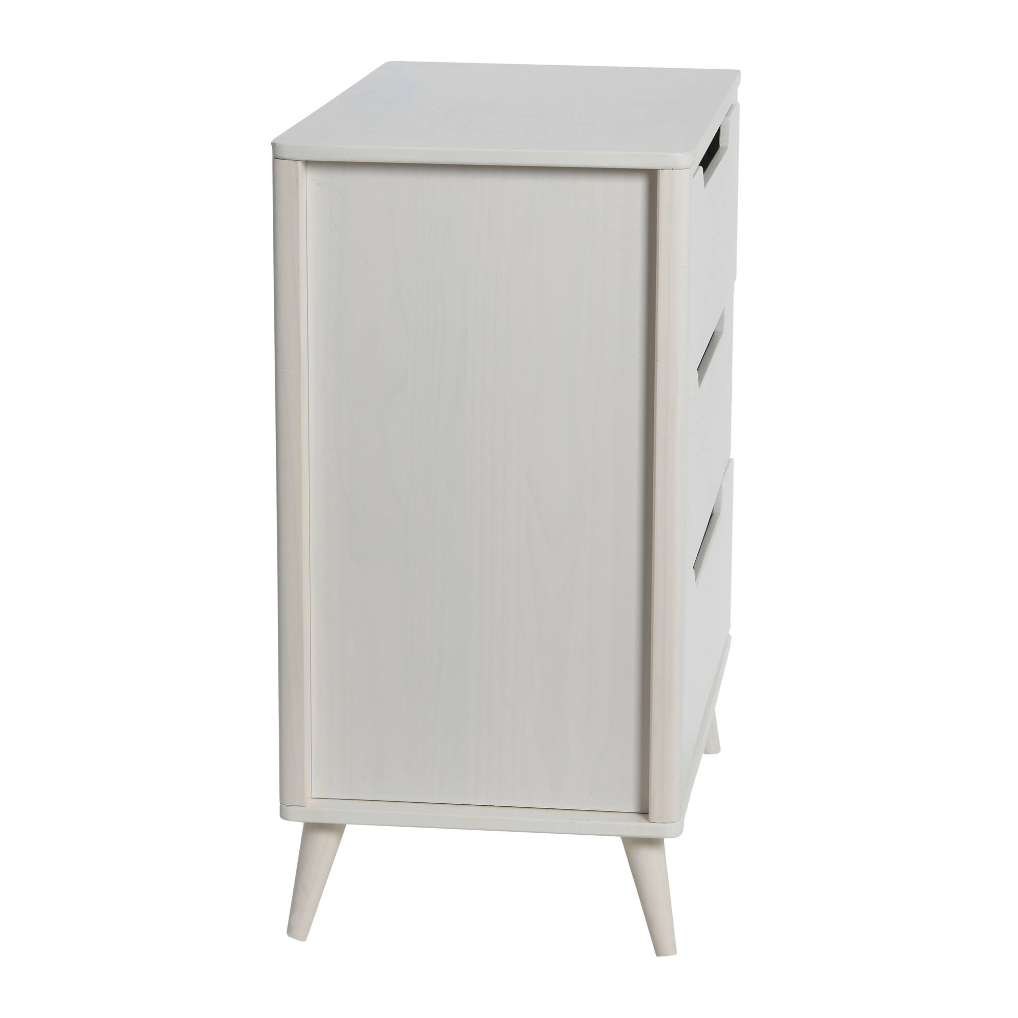 Hello Honey® 37.5" Yume Mid Century Modern Solid Wood 3-Drawer Dresser Chest